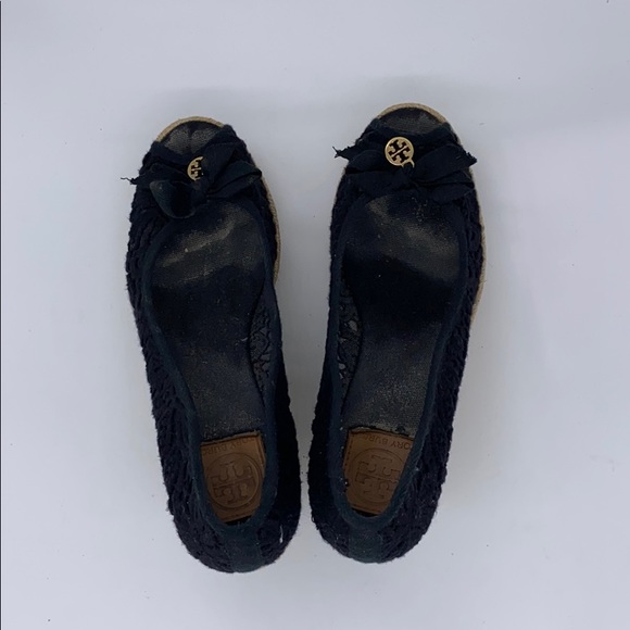 Tory Burch wedge Sandel/ wedge size 10B - Picture 1 of 6